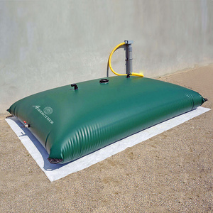 Factory Cheap 1000 L Pillow Shape Flexible Portable Water CollectionStorage Tank PVC Collapsible Rain Water Tanks Garden