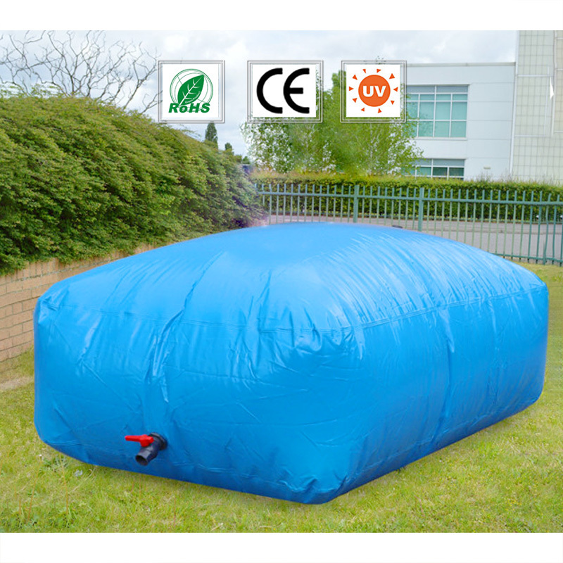 1000L 5000 L Agriculture Irrigation Flexible Rain Water Tank Water Bladder PVC Tanks 80000l Drinking Water Storage Tanks Sale