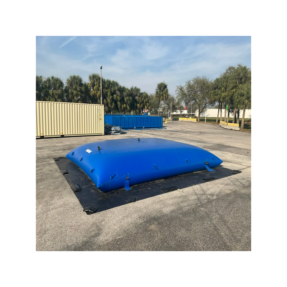 Factory Cheap Automatic UV Resistance PVC Folding Water Tank Couve Flexible Storage Tank Citerne Water Tank 6m3