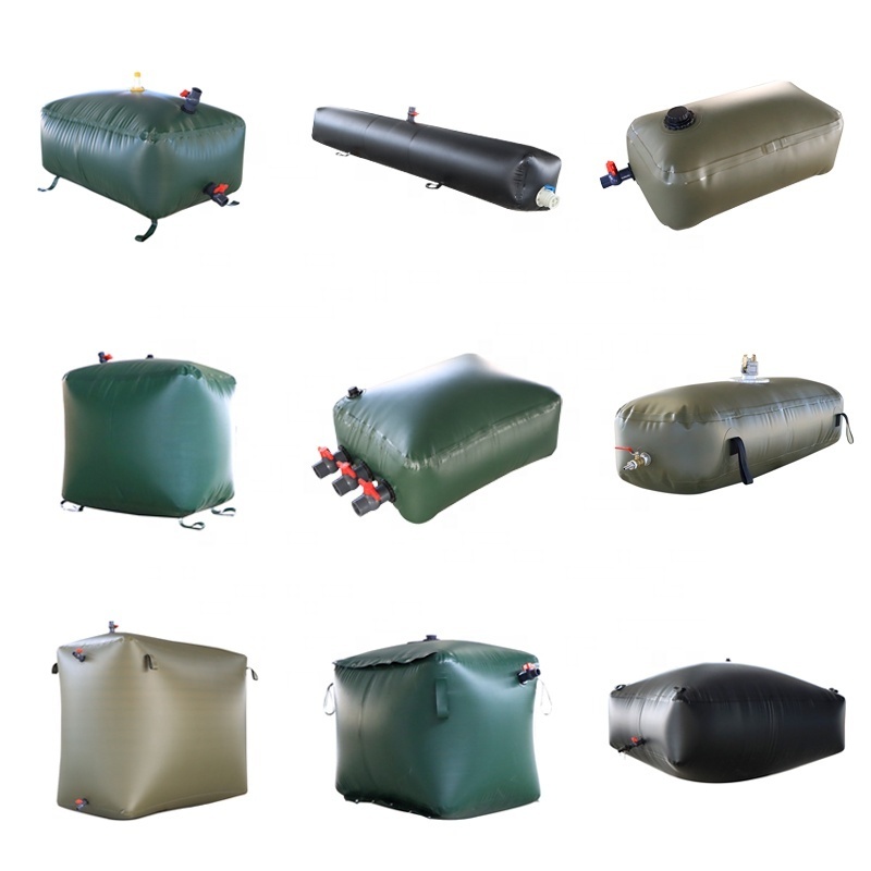 Cheap Customized Collapsible Water Bladder Flexible Plastic Water Storage Tank 20000 Liter For Boat Construction Farm