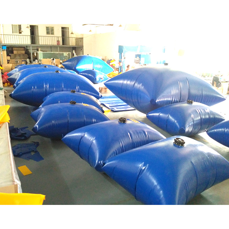 Factory Customized Collapsible Cisterne Souple Flexible Water Bladder Tank 10000 Liter Water Tank Rain Pvc Elevated Water Tank