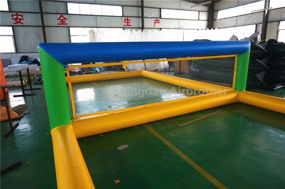 Commercial Grade Outdoor Beach Games Inflatable Water Volleyball Court