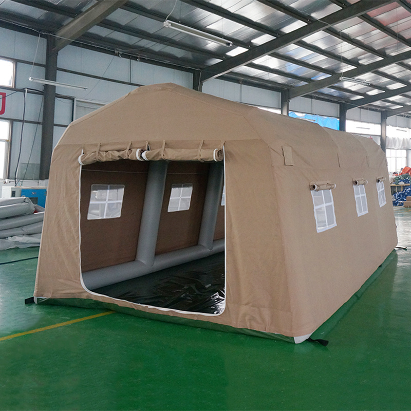 Factory Customized Wholesale Price Air Tight Manual Camping Tent Camping Inflatable Air Tent Outdoor Works Camping Tent