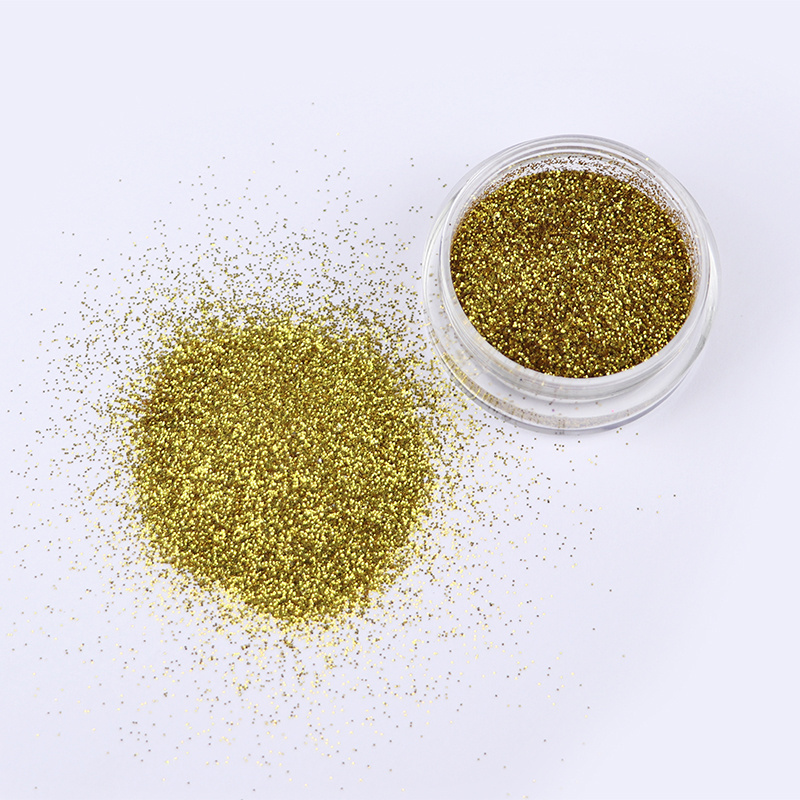 GP Wholesale loose Grade-A biodegradable body Glitter Powder eco-friendly cellulose water degraded fine glitter