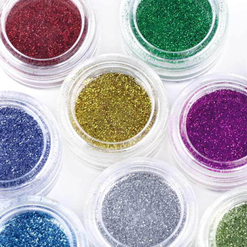 GP New Eco-Friendly Biodegradable cellulose 1/128 Grade-A Fine Glitter Powder for Cosmetics Face Body Nail Art