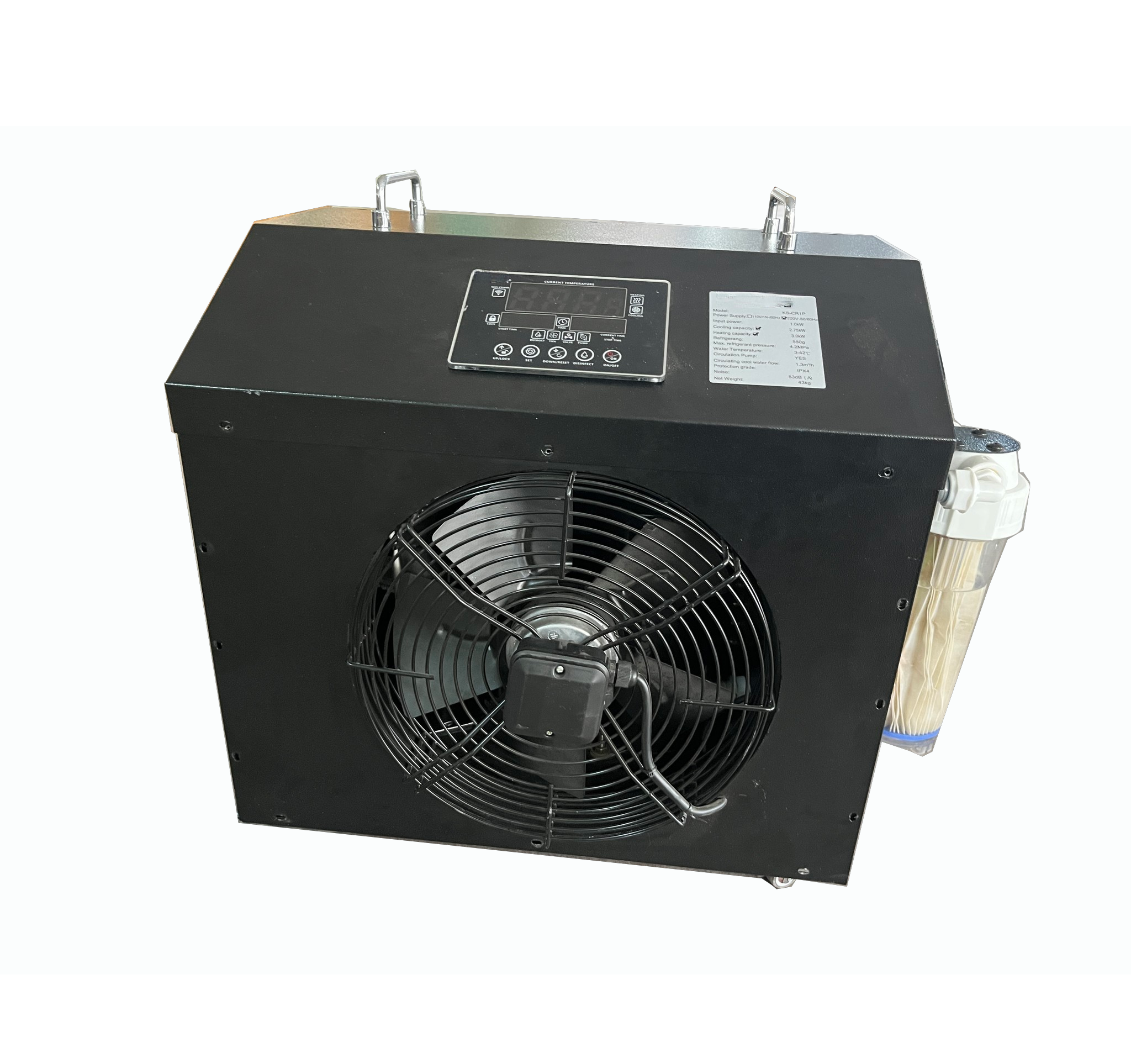 Ozone UV filter Smart WIFI control ice bath plunge cold chiller 220V-110V recovery ice bath water chiller 1hp