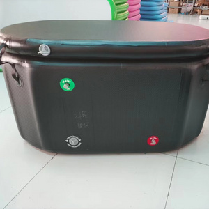 Custom logo Inflatable Outdoor Ice Bathtub Ice Water Soaking Bath Tub For Fitness People Sports Recovery