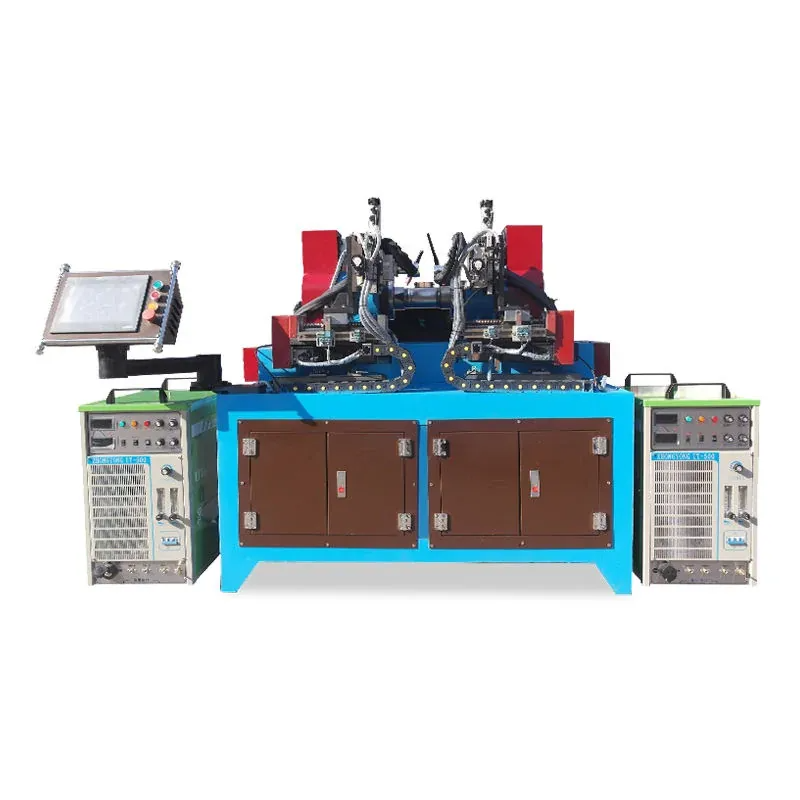 induction brazing copper welding machine Automatic Argon Arc Welding Machine For Liquid Storage Tank Of Compressor