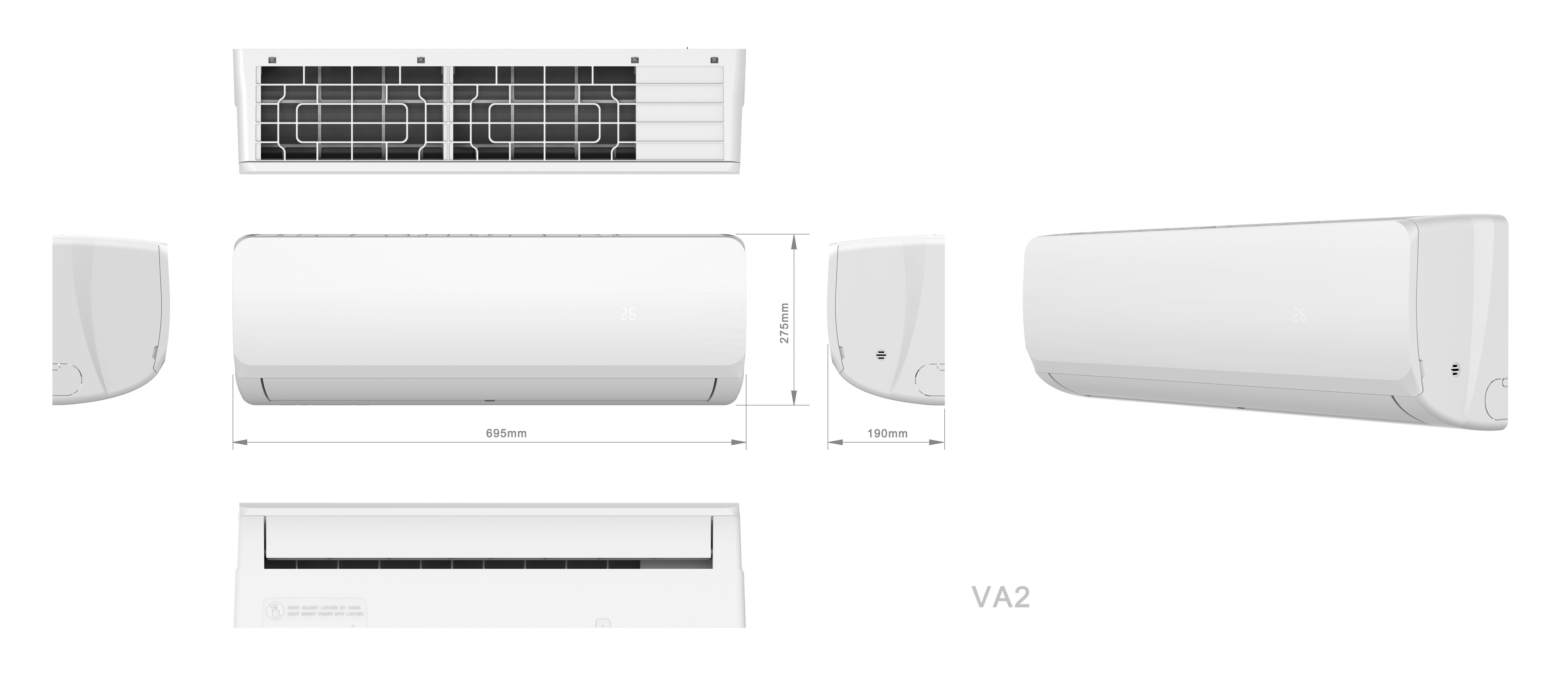 smart heater and cooling companies supports for heating system split air conditioners comecial 2.5hp r32 japan air conditioning