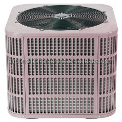 Top discharge condenser unit with ceiling indoor AHU