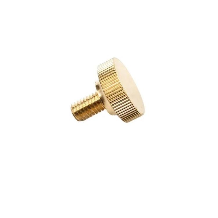 Wholesale Brass Thumb Screw 18*18 M6 Reducer Light Inside Outside Threading For Lamps Furniture Industry