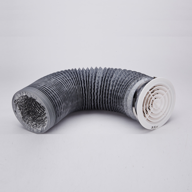 Aluminum Tube Ventilation Hose Exhaust Fan Pipe Duct Flexible Soft Tube Air Duct Ventilation Hose