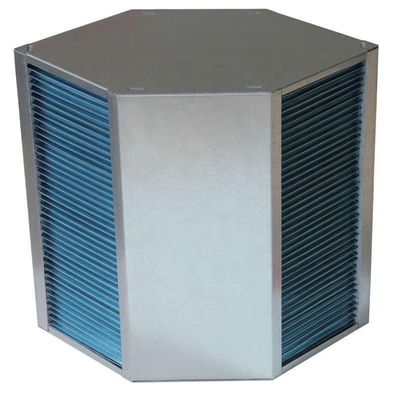 Cross and counter flow plate heat exchanger