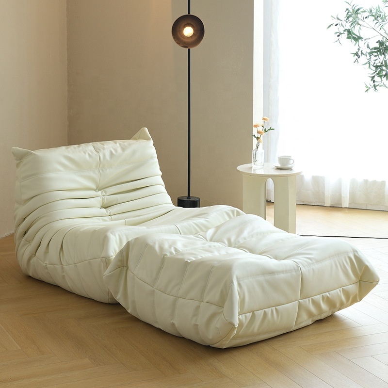 AIRFFY OEM/ODM Lazy sofa single bean bag sofa chair new design ergonomic human modern home  reclining lounge sofa chair