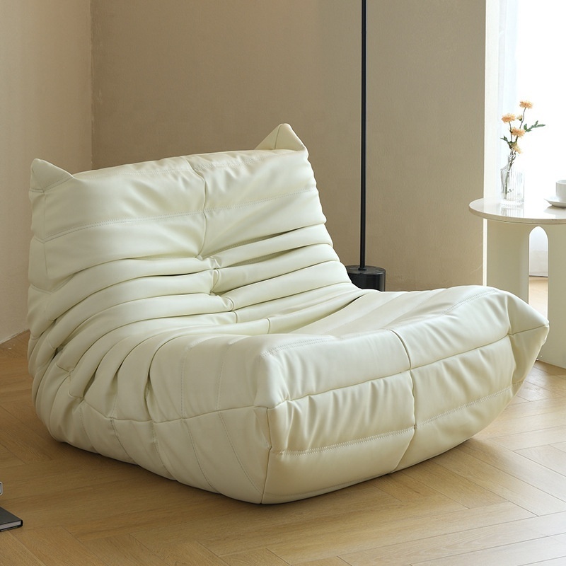 AIRFFY OEM/ODM Lazy sofa single bean bag sofa chair new design ergonomic human modern home  reclining lounge sofa chair