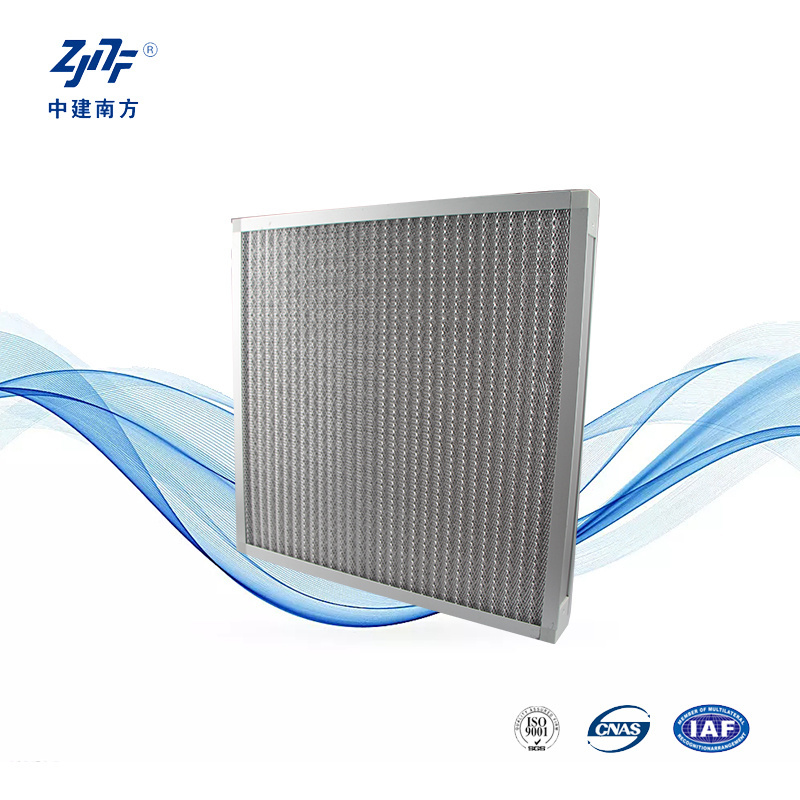 factory industrial Panel Filter Synthetic Cotton glassfiber Stainless Steel Wire Mesh chimney pre hepa filter for clean room