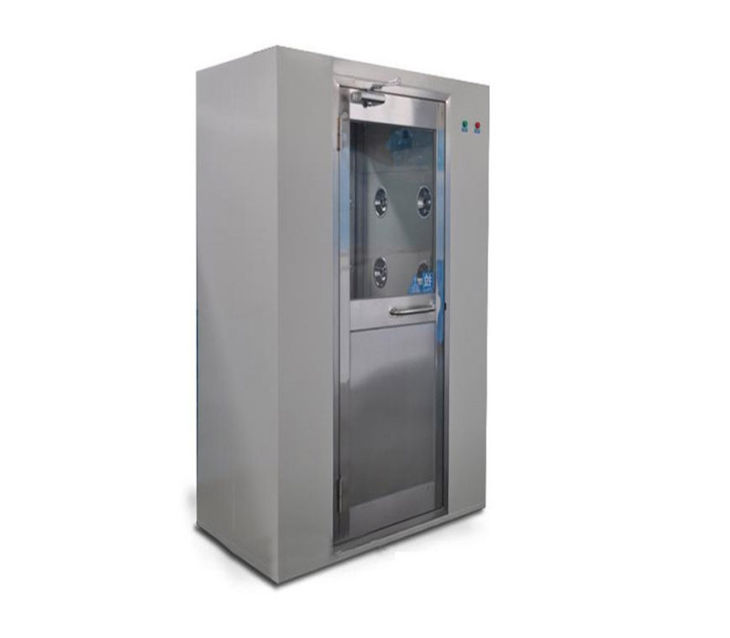 Industrial pass box portable air booth machine dust free Air Shower clean room with nozzle Powder Coating Steel HEPA FFU Filter