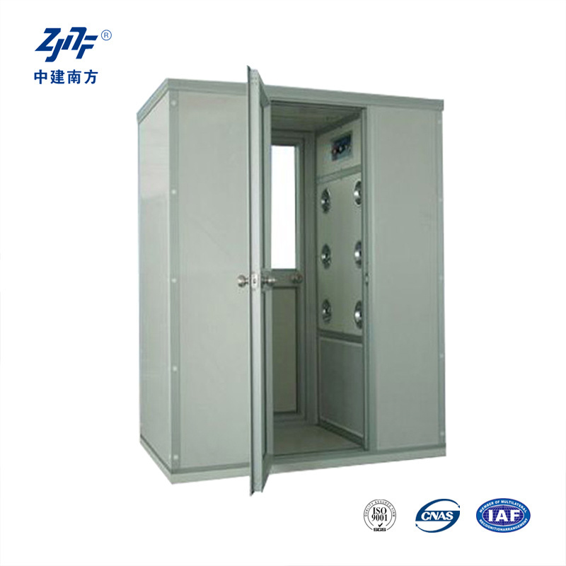 Industrial pass box portable air booth machine dust free Air Shower clean room with nozzle Powder Coating Steel HEPA FFU Filter