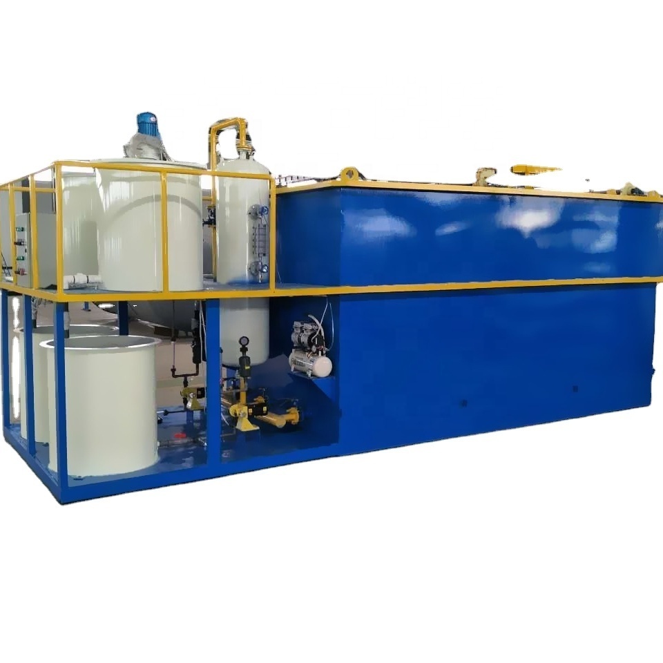 oil skimmer daf unit Water Treatment Machinery Heavy Metal Recovery oil grease oil refining Integrated DAF Dissolved Air Flotation Units Dairy farming Meat processing plants dissolved air flotation