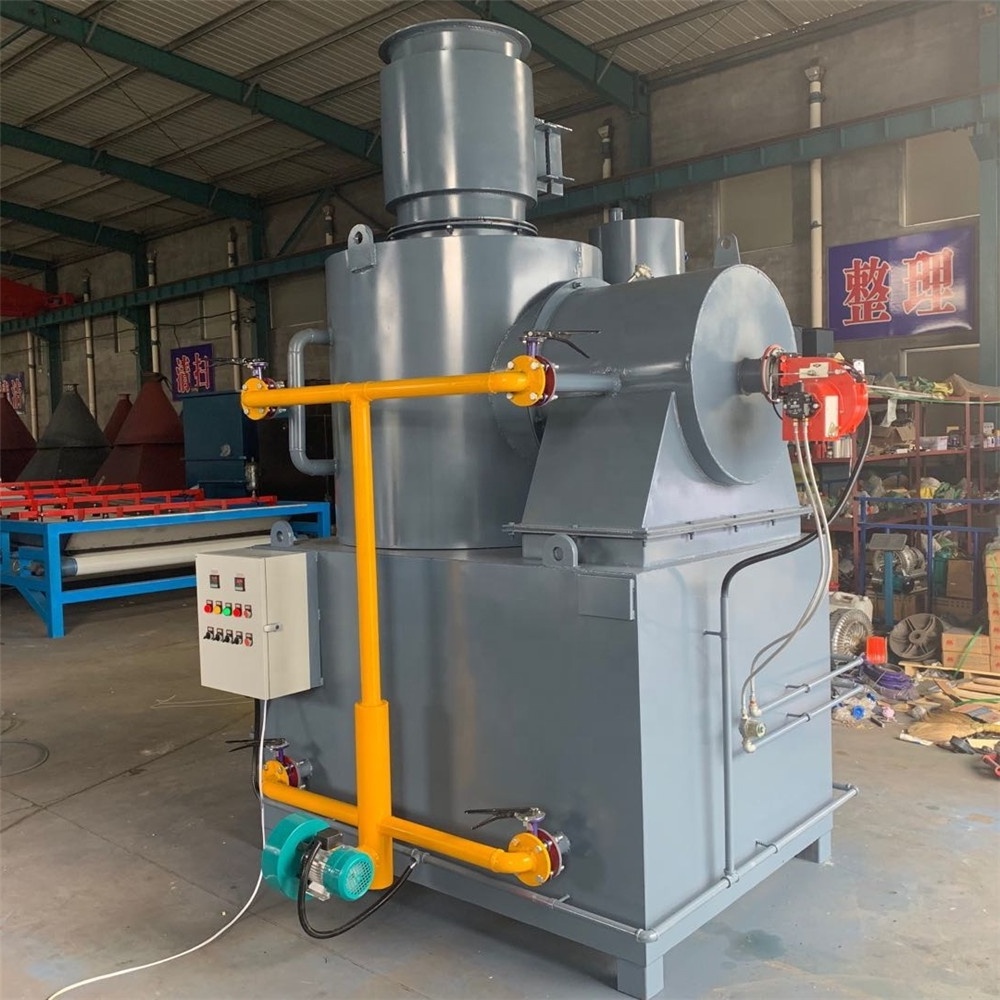 Waste Treatment Machinery Customized High Temperature Smokeless harmless hazardous infectious disposal Medical solid Waste Treatment Incinerator Machine incinerator cremation machine