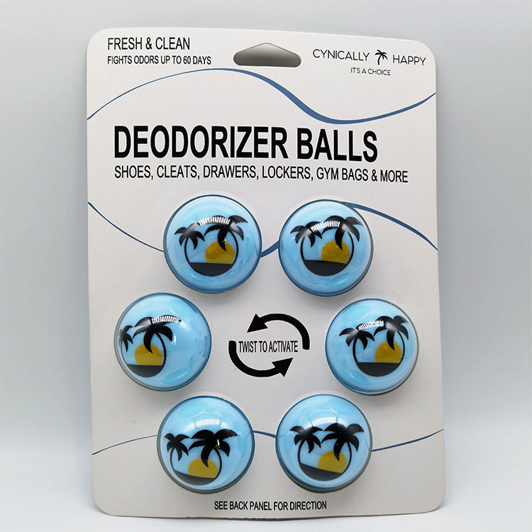 Eco-Friendly Freshener/Sneaker Deodorizing Balls Freshen Your Space with Odor-free Shoe Balls Room Deodorizers