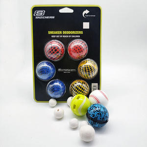 Quality Customize Shoe Deodorizing Sneaker Balls/Soccer Balls for GYM Bags/Shoes/Lockers