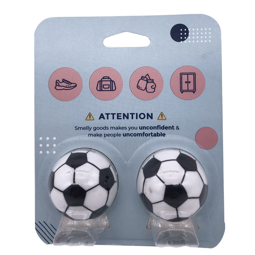 Odor Deodorizer Sneaker Balls for Shoes, Gym Bags, Drawers, and Lockers Air Freshener Twist Ball