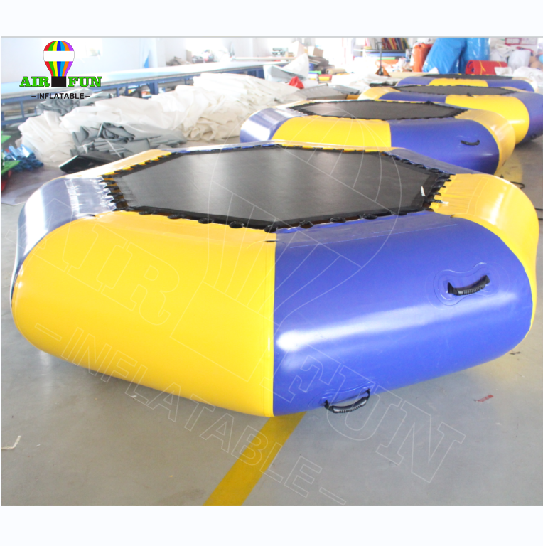 Airfun  Inflatable splash padded jump bouncer platform sungear water trampoline