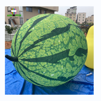 Airfun Giant inflatable mango/watermelon fruit balloon with custom logo