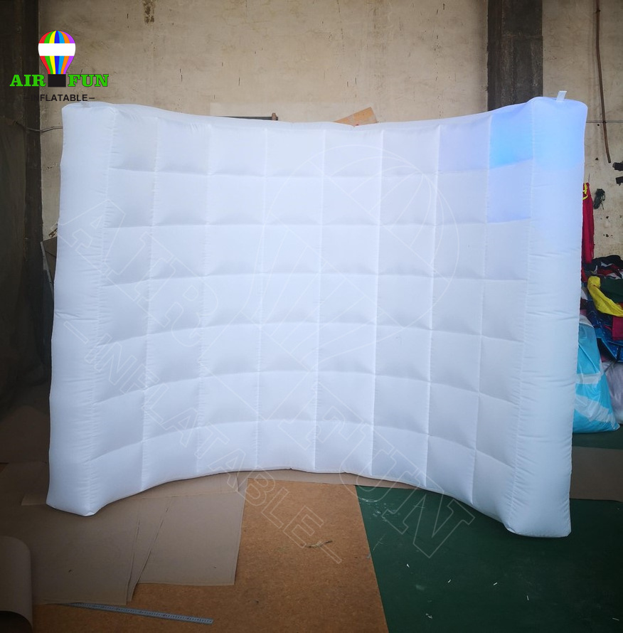 AIRFUN Used portable selfie LED inflatable 360 photo booth backdrop for sale