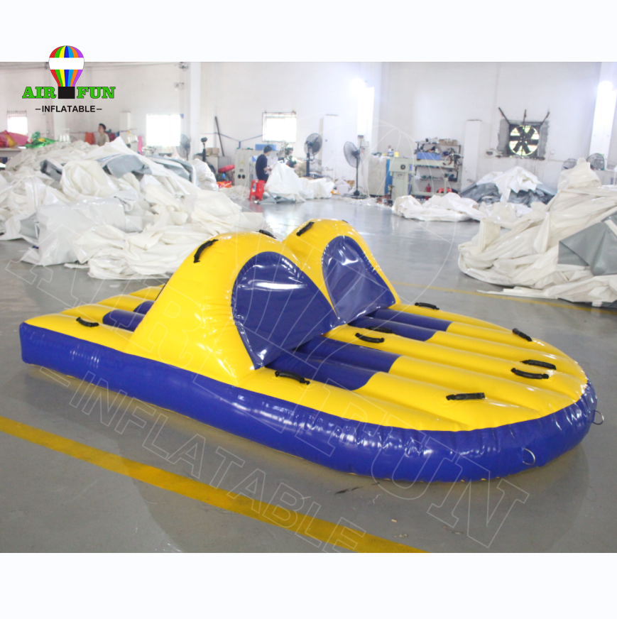 Airfun 6 Person Donut Boat Inflatable Water Towable Tube Ski Boat For Jet Ski Water Fun