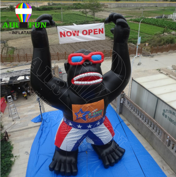 Giant Inflatable Custom King Kong For Advertising Inflatable Gorilla Toy Animal Inflatable Balloon