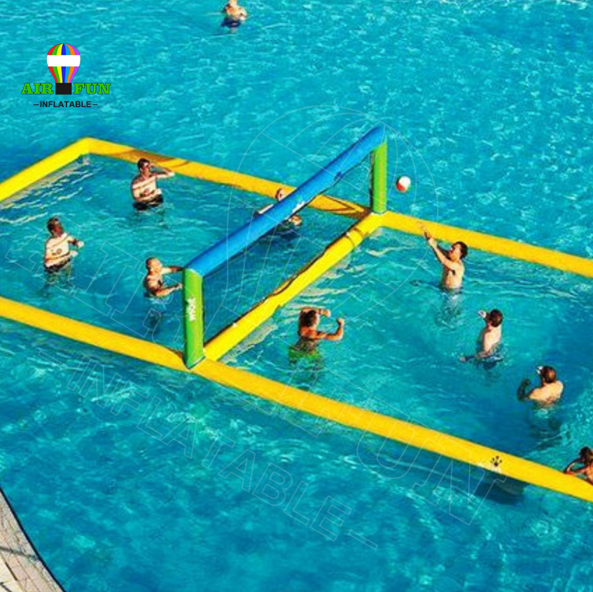 Rental Commercial Inflatable Volleyball Court High Quality PVC Inflatable Volleyball Pool Inflatable Water Volleyball court