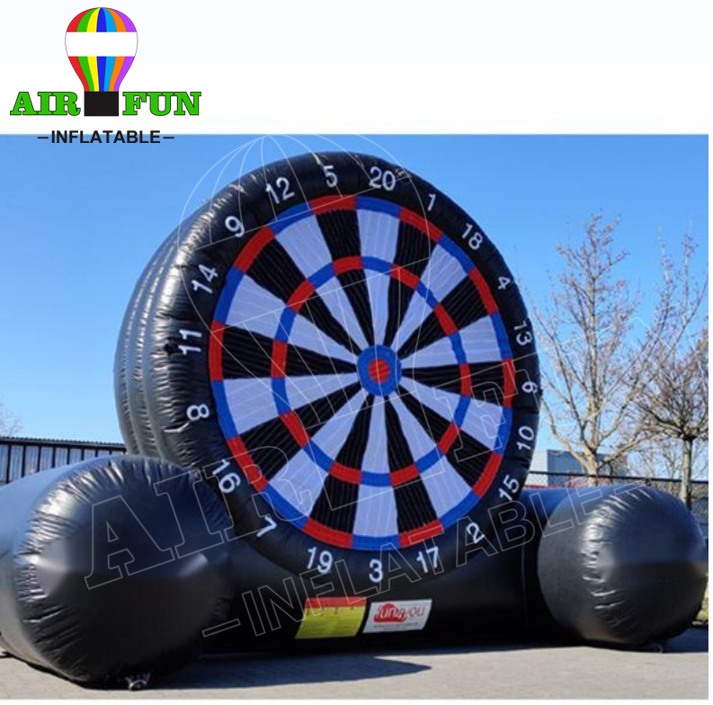 Airfun Quality Assurance inflatable football kick outdoor big inflatable soccer dart board