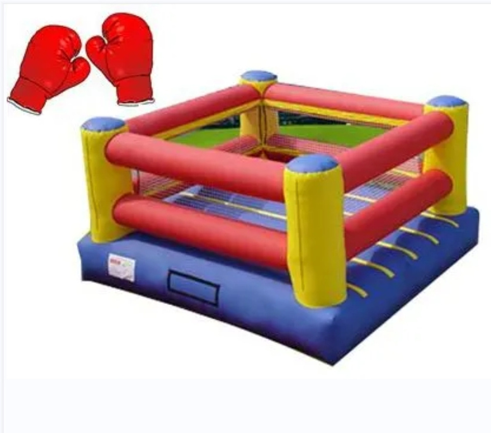 Airfun Commercial inflatable wrestling game sport arena bounce house boxing ring