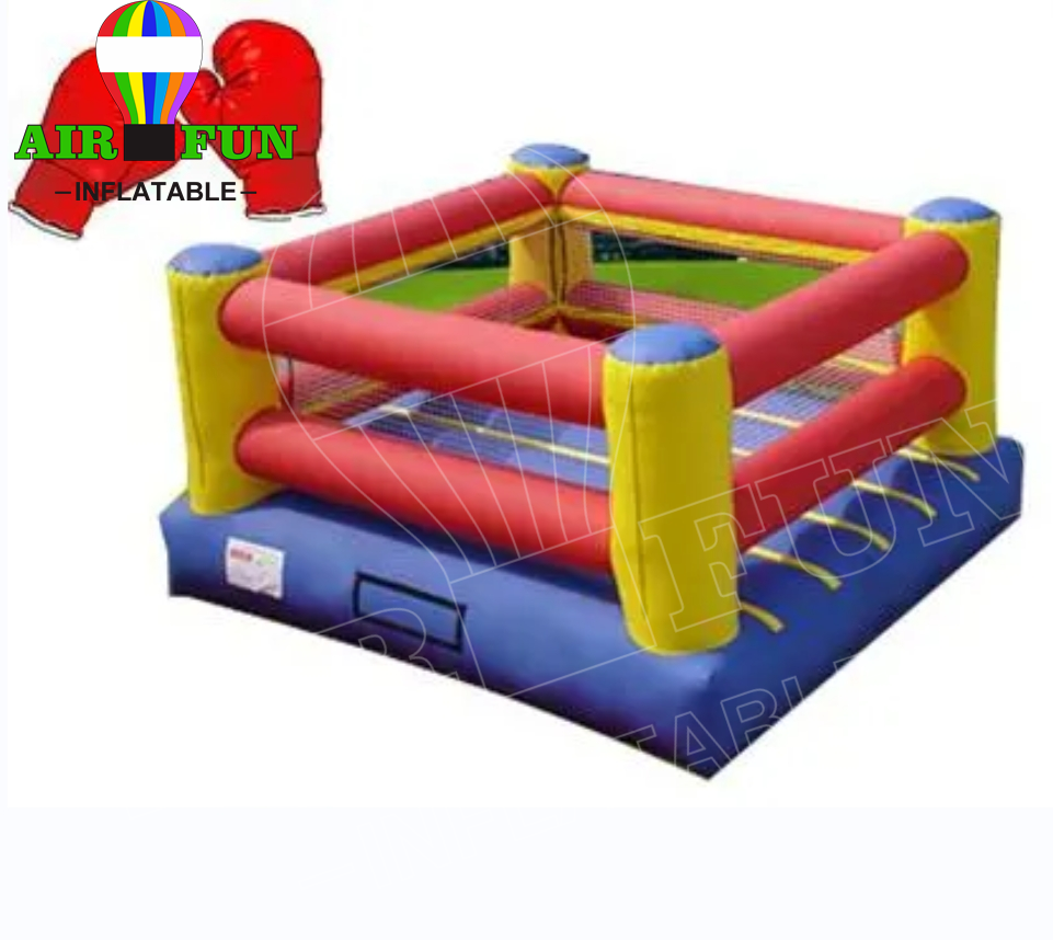 Airfun PVC Small Inflatable War Zone Wrestling Inflatable Boxing Ring/Inflatable Boxing Ring Sports Games Boxing Ring