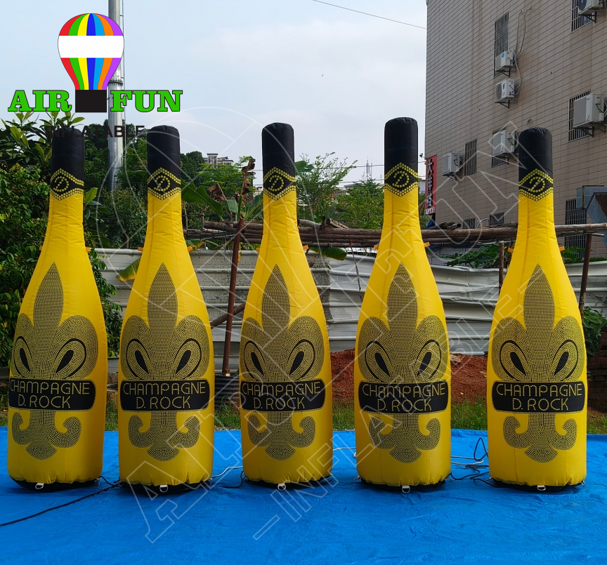 AIRFUN Inflatable Bottle Giant Inflatable Bottle Customized Beer inflatable advertising bottle can