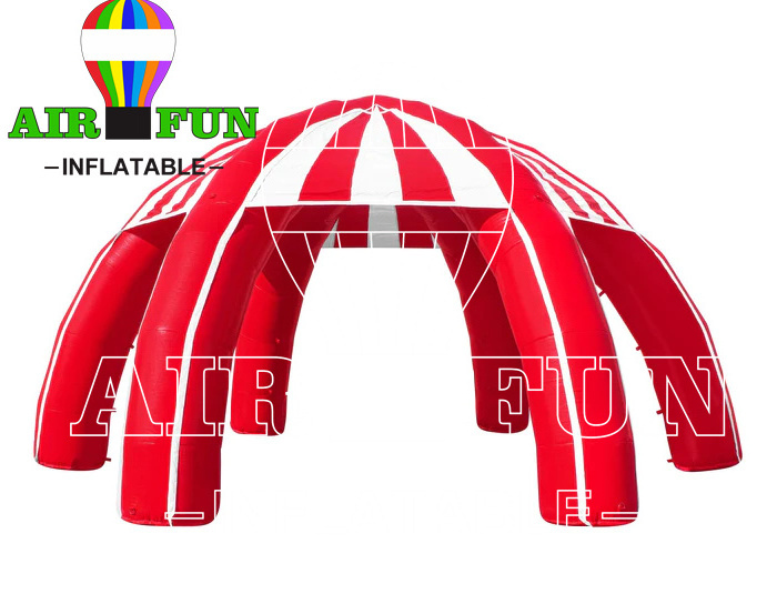 AIRFUN Inflatable Igloo, Inflatable Marquee, Inflatable Dome Tents with LED