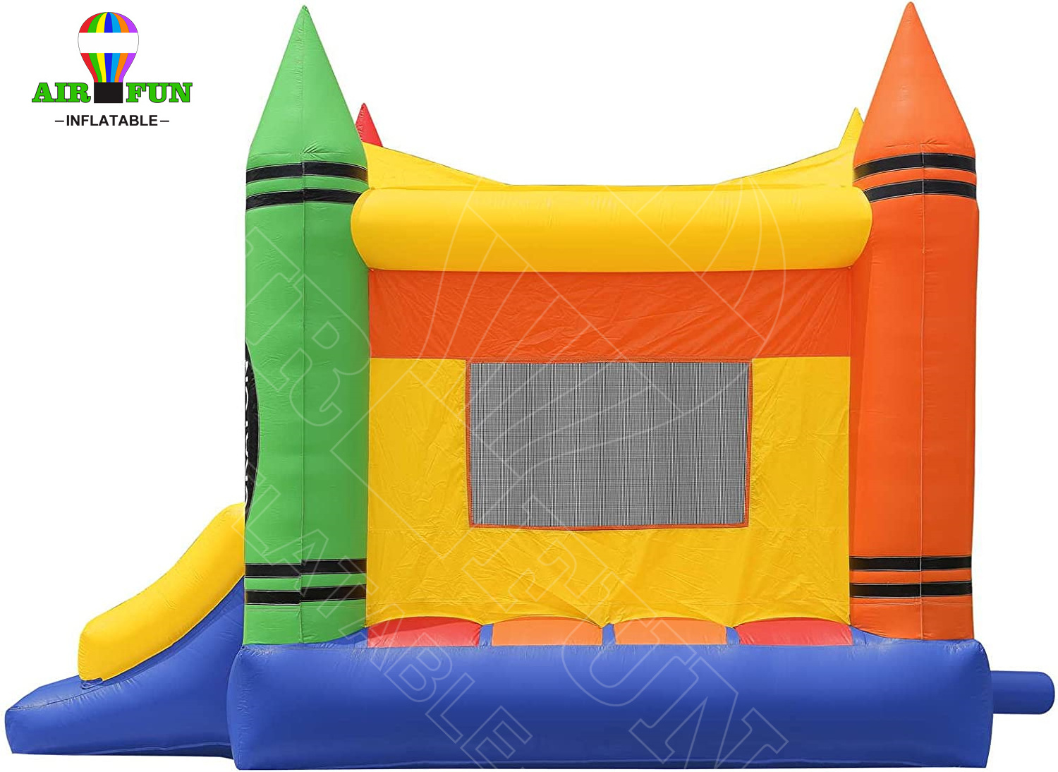 Airfun Children Soft small indoor Inflatable Trampoline Jump caryon Castle Bouncer Ocean Ball Inflatable Playground for kid