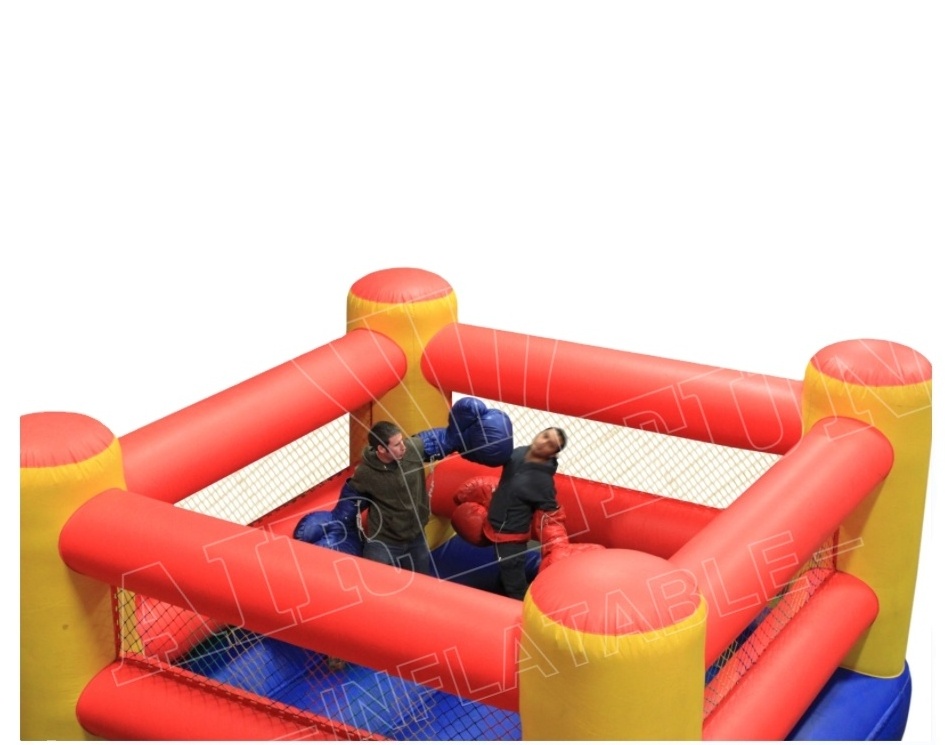 Airfun PVC Small Inflatable War Zone Wrestling Inflatable Boxing Ring/Inflatable Boxing Ring Sports Games Boxing Ring