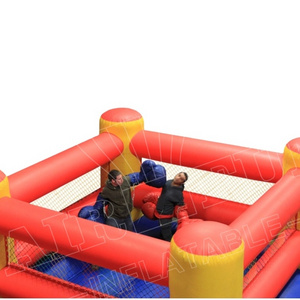 Airfun PVC Small Inflatable War Zone Wrestling Inflatable Boxing Ring/Inflatable Boxing Ring Sports Games Boxing Ring