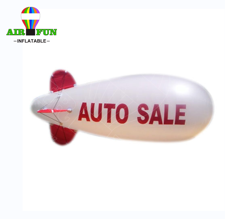 Outdoor Advertising Inflatable Remote Control Blimp/Inflatable RC Zeppelin Model/RC Airship 6.5M Blimp for sale Customized