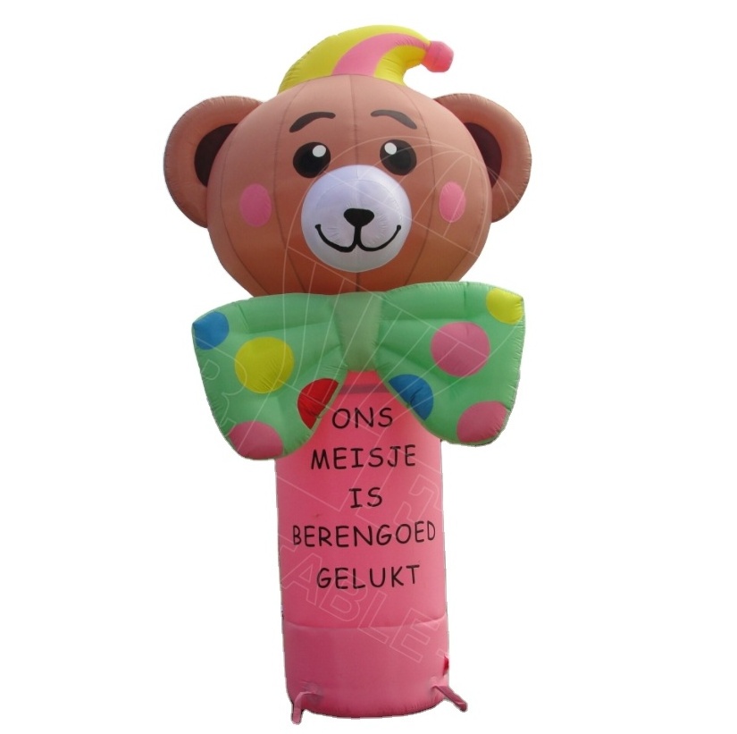 Airfun Giant Outdoor Advertising Inflatable Animal Teddy Bear Model for Outdoor Party Event Promotion