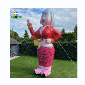 Fashion Woman Cartoon Holland Inflatable Sarah Doll with SALE Bag