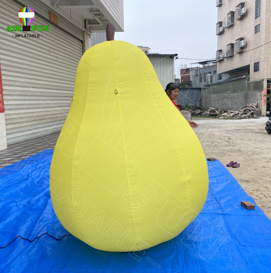 Airfun Giant inflatable fruit inflatable banana /pear/apple inflatable fruit balloon