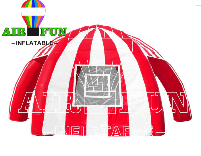 AIRFUN Inflatable Igloo, Inflatable Marquee, Inflatable Dome Tents with LED