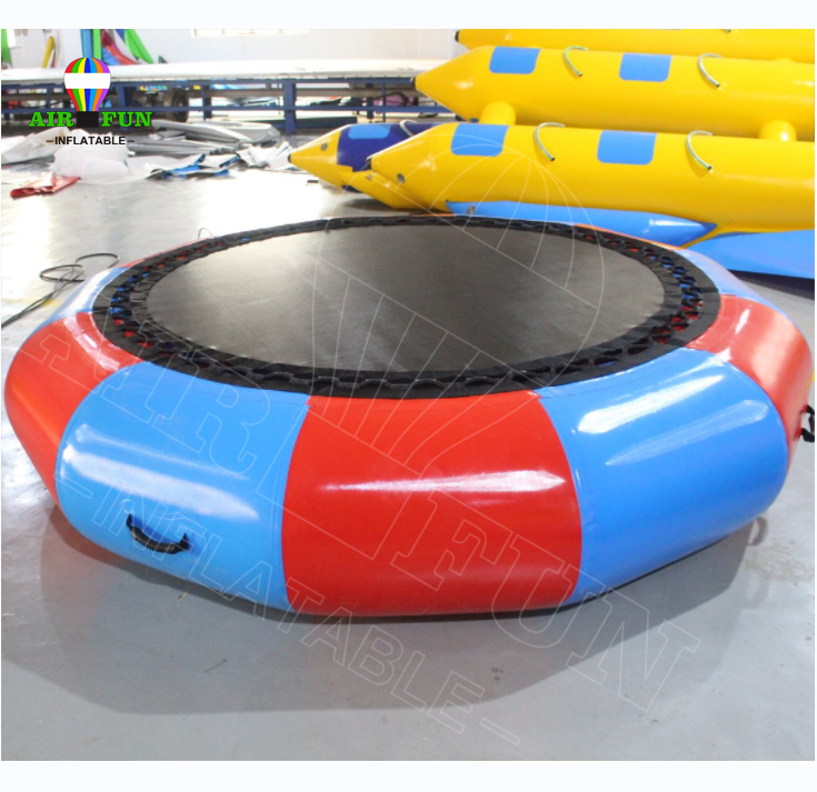 Airfun  Inflatable Floating Trampoline Seadoo Water Trampoline Popular Inflatable Floating Water Jumping Bed Sea