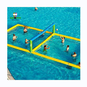 Rental Commercial Inflatable Volleyball Court High Quality PVC Inflatable Volleyball Pool Inflatable Water Volleyball court