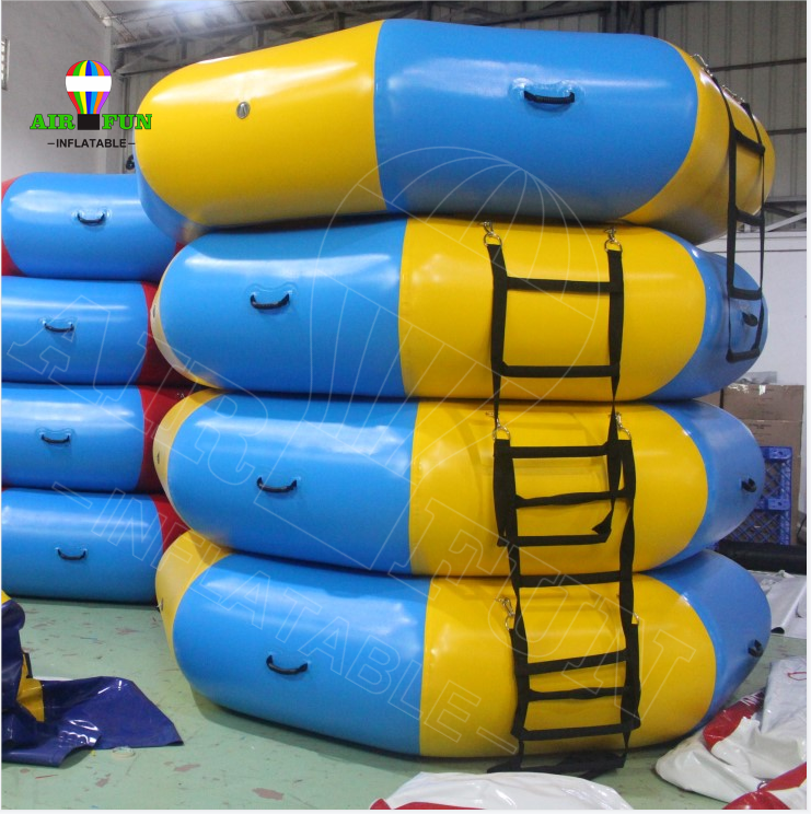 Airfun  Inflatable splash padded jump bouncer platform sungear water trampoline