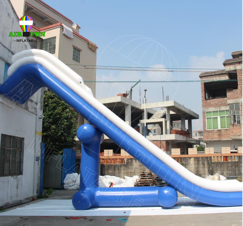 Airfun Outdoor Customized Hot Selling Water Party Inflatable Yacht Slide Inflatable Boat Slide For Water Fun Floating Slide